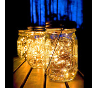 Mason Jar Solar Firefly Lights
